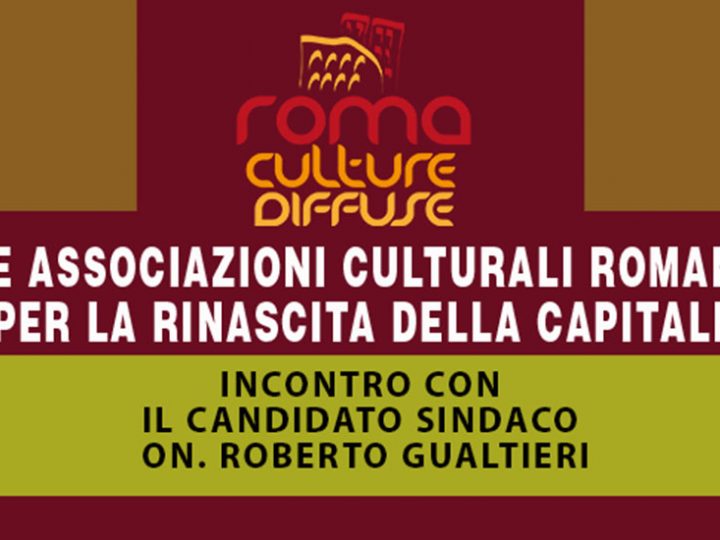 Manifesto “Roma, città delle Culture Diffuse”